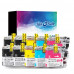 Brother LC203 Compatible ink Cartridges 10 Color Set (4Black, 2Cyan, 2Magenta, 2Yellow)
